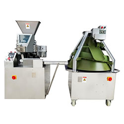 Конический округлитель, Тестоокруглительная машина